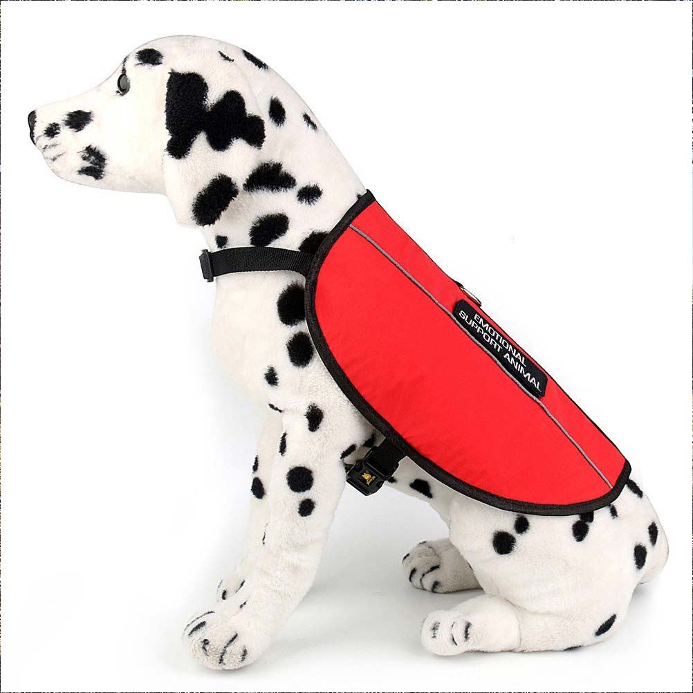 4 Bright Red ESA Vest